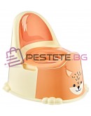 Детско гърне с капак животни